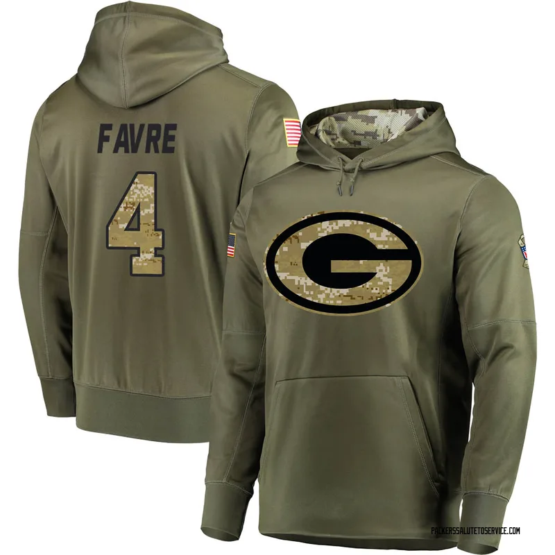 Women's Brett Favre 2020 Salute To Service Performance T-Shirt - Black -  Tshirtsedge