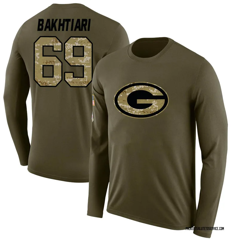 Green Bay Packers #69 David Bakhtiari Breakthrough T-Shirt, hoodie