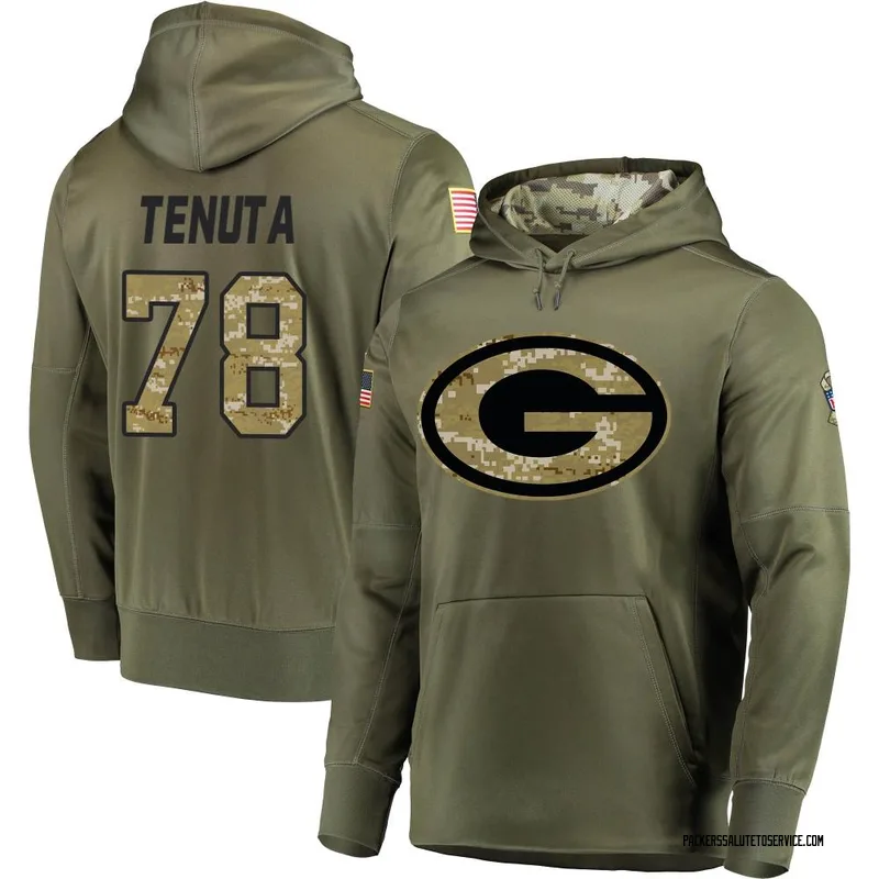 Luke Tenuta Women's Nike Green Bay Packers Alternate Custom Jersey Size: Small