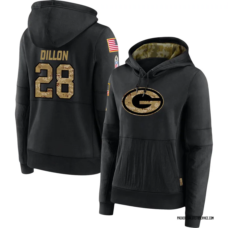 Green Bay Packers Salute To Service Sideline Hoodie Sweatshirt