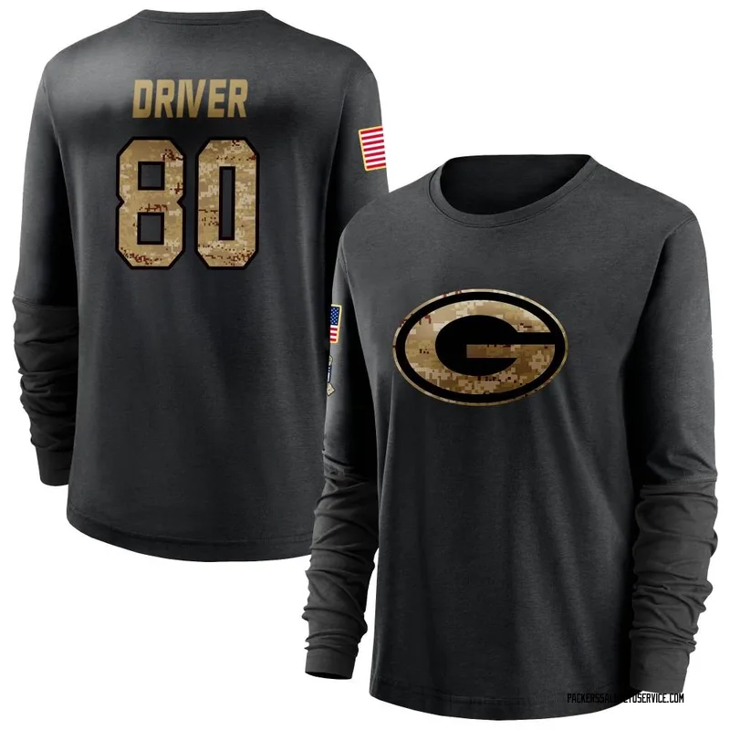 Donald Driver Men's Green Bay Packers Nike 2020 Salute To Service