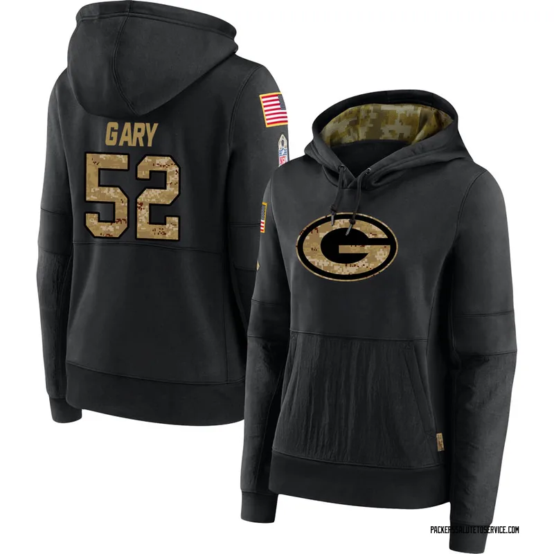 Rashan Gary Green Bay Packers Youth Legend Olive Salute to Service T-Shirt