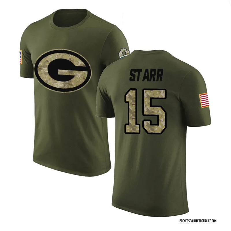 Women's Bart Starr 2020 Salute To Service Performance T-Shirt - Black -  Tshirtsedge